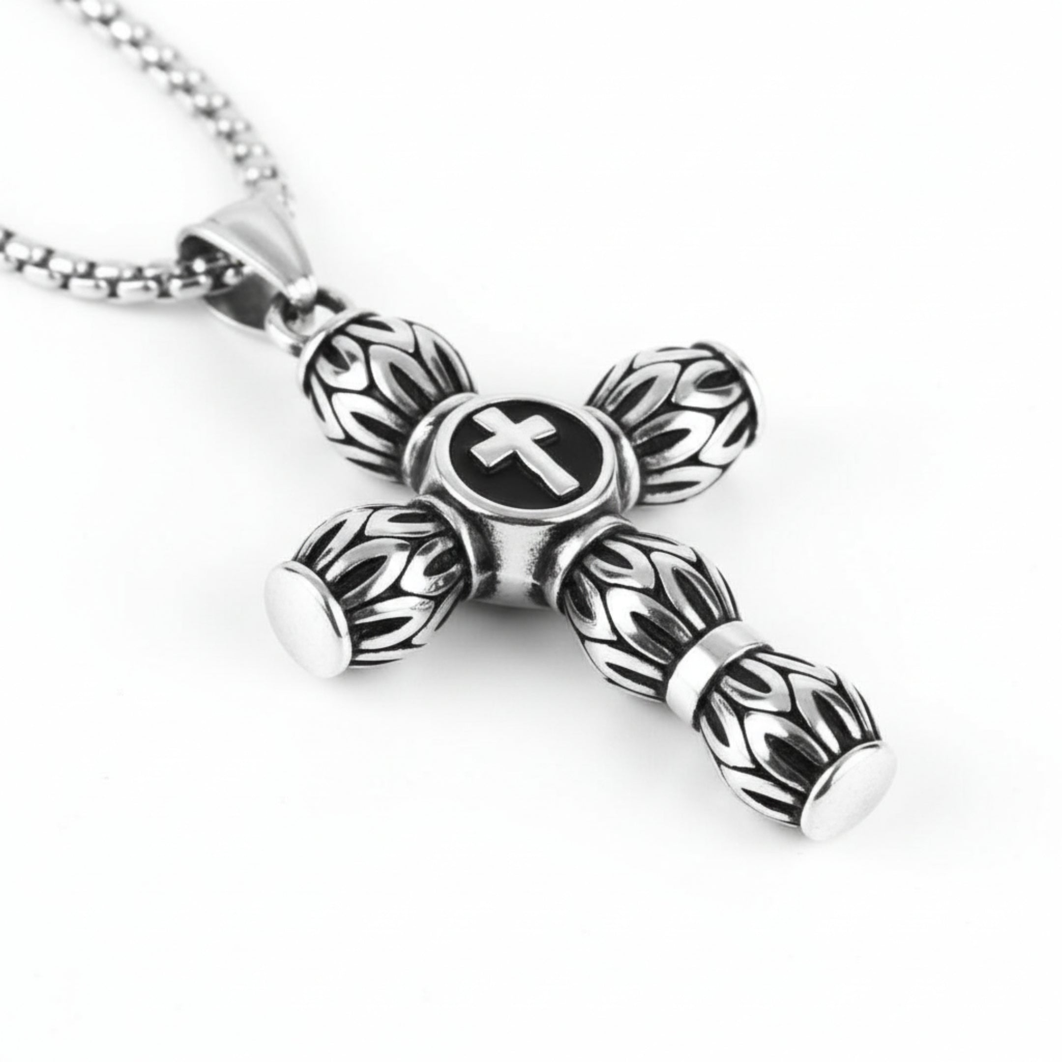 N-27 Necklace | Pendant - Alloy | Chain - Stainless Steel | Size-24inch