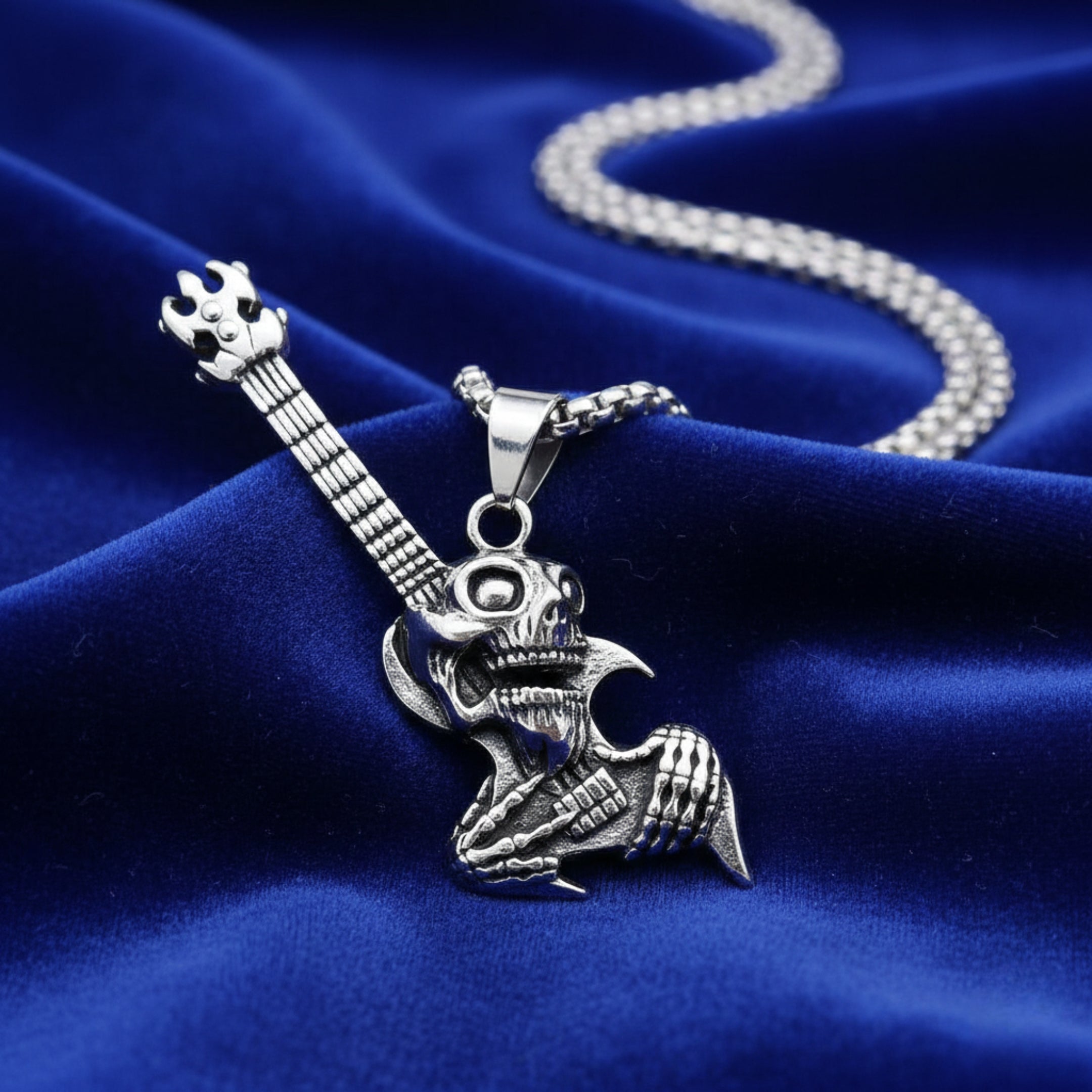 NP-76 Necklace | Pendant - Alloy | Chain - Stainless Steel | Size-24inch