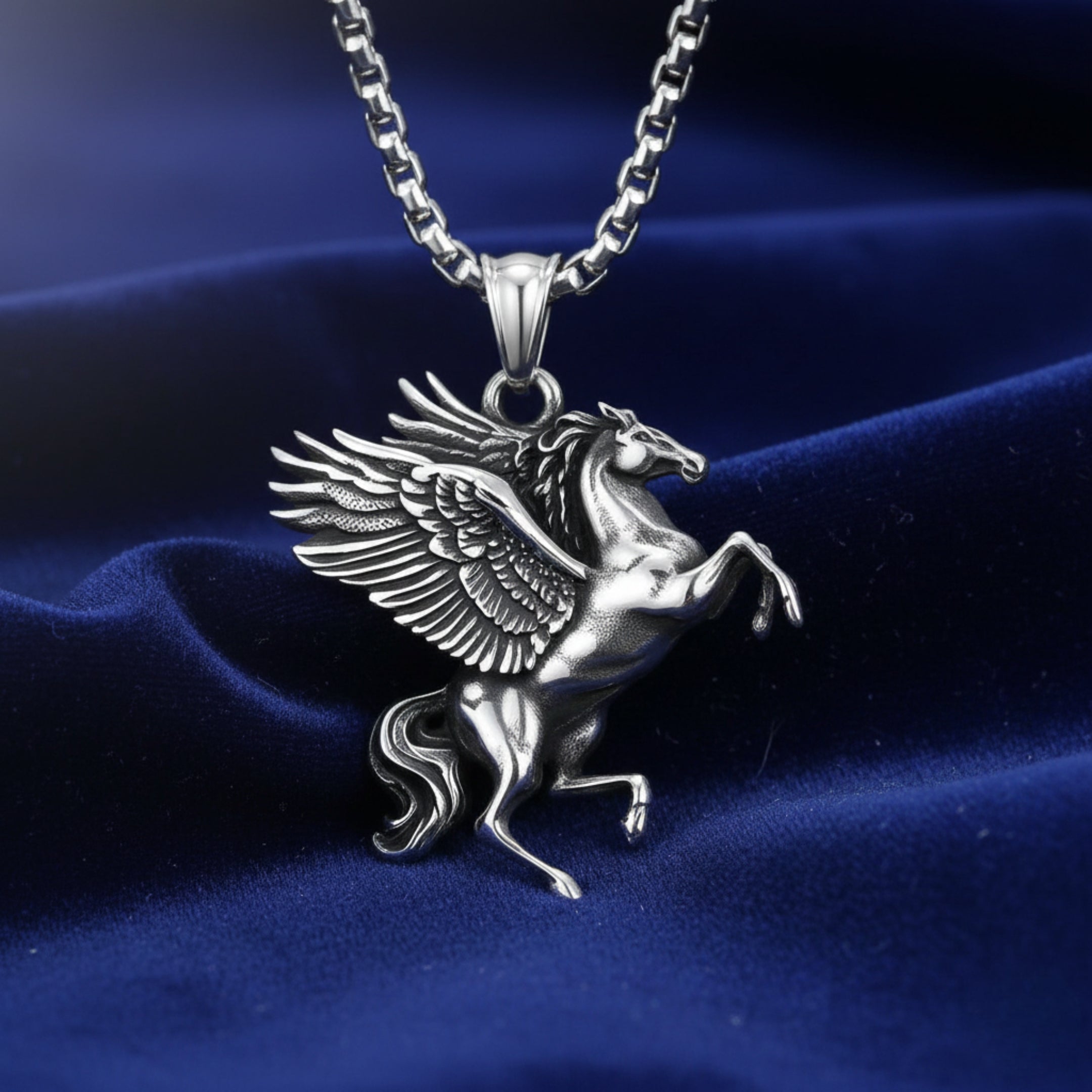 NP-82 Necklace | Pendant - Alloy | Chain - Stainless Steel | Size-24inch