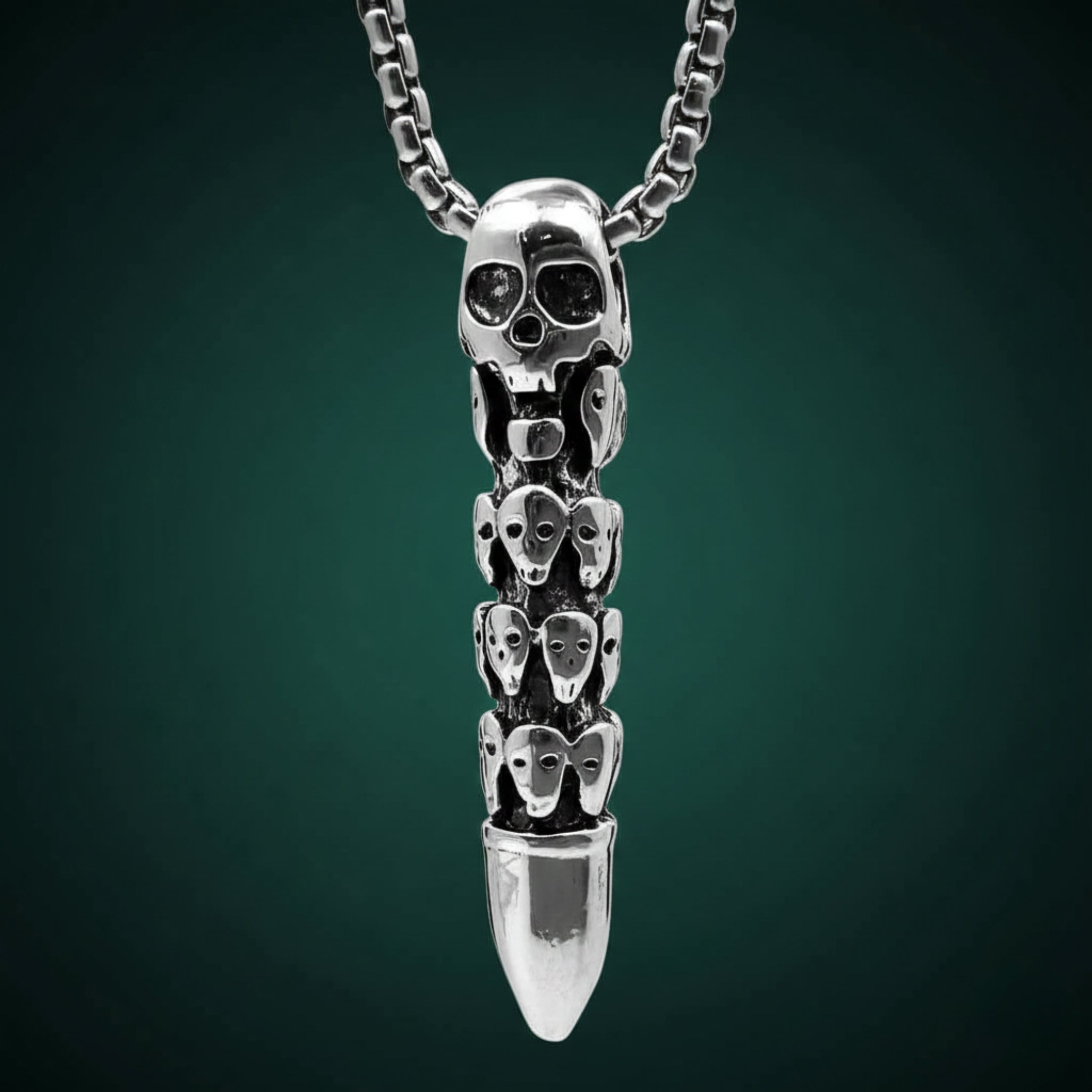 NP-E-118 Necklace | Pendant - Alloy | Chain - Stainless Steel | Size-24inch