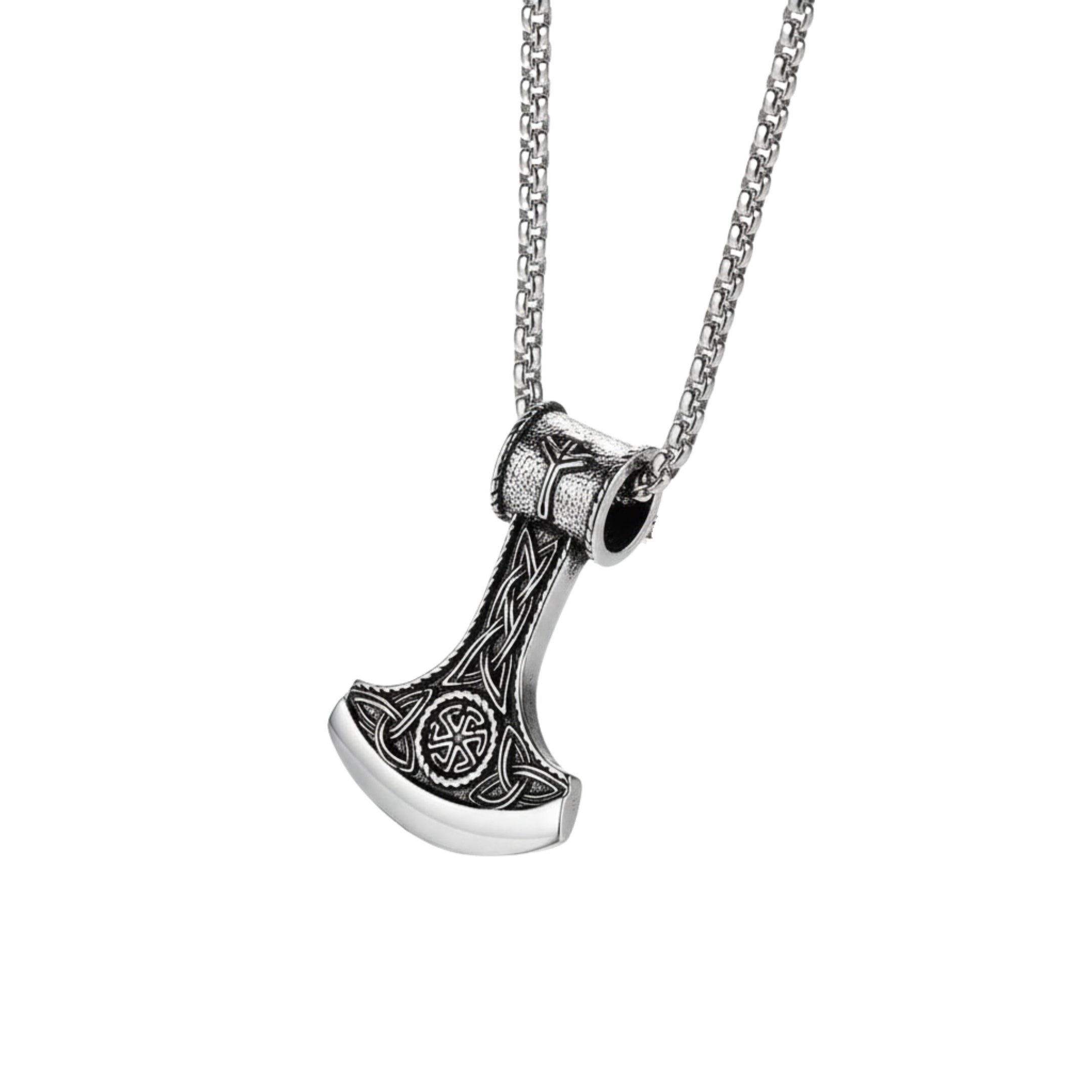 N-42 Necklace | Pendant - Alloy | Chain - Stainless Steel | Size-24inch