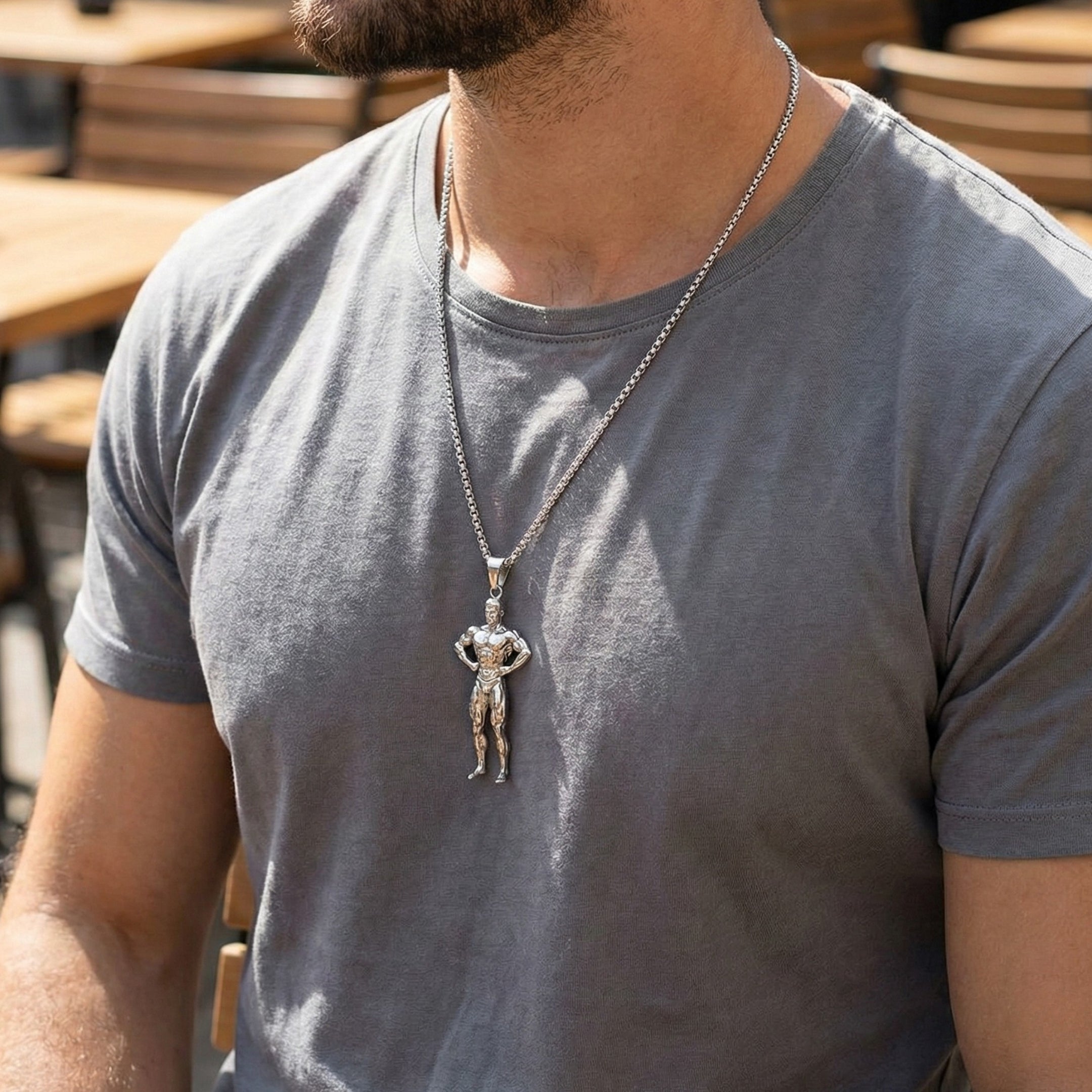 N-33 Necklace | Pendant - Alloy | Chain - Stainless Steel | Size-24inch