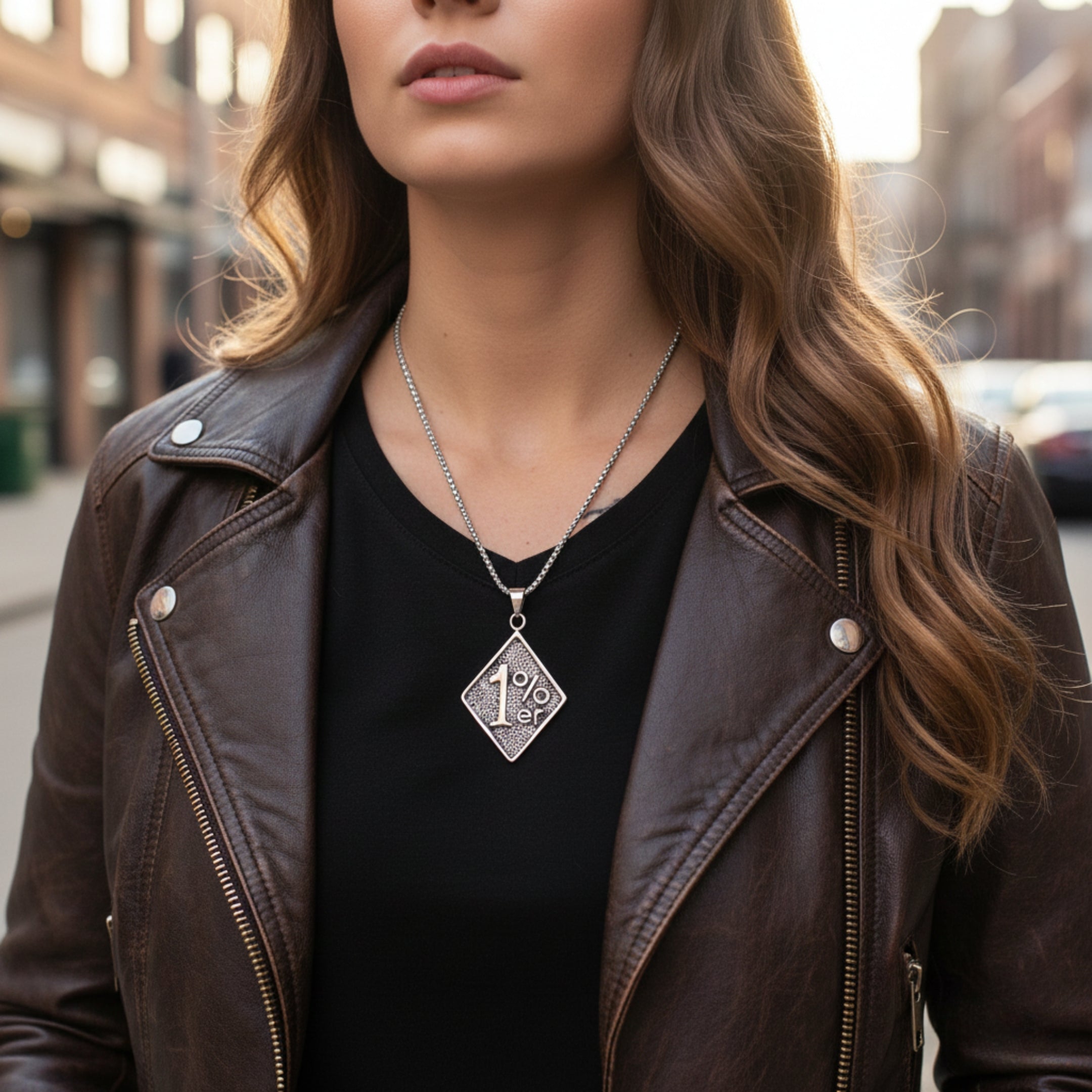 NP-202 Necklace | Pendant - Alloy | Chain - Stainless Steel | Size-24inch