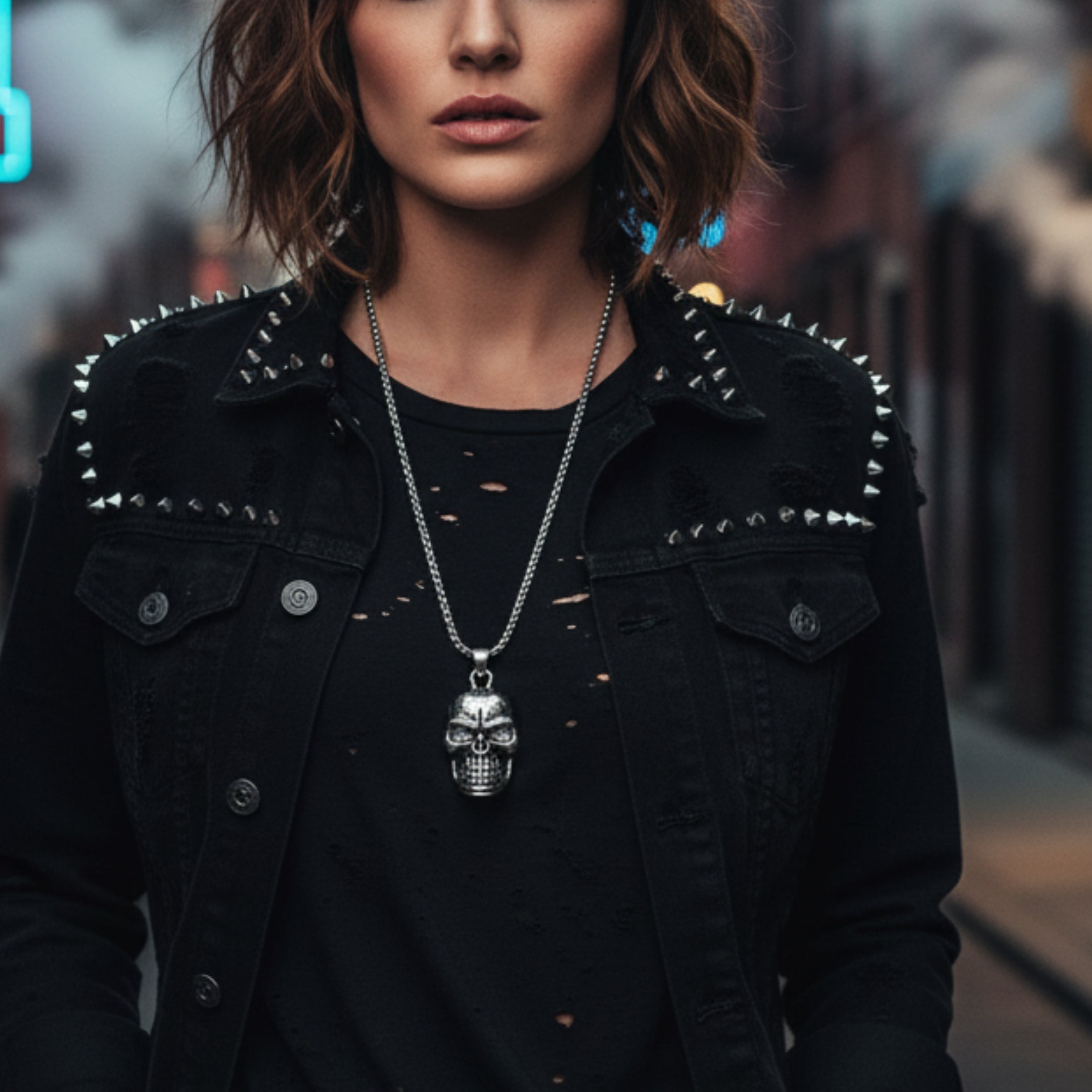 N-31 Necklace | Pendant - Alloy | Chain - Stainless Steel | Size-24inch