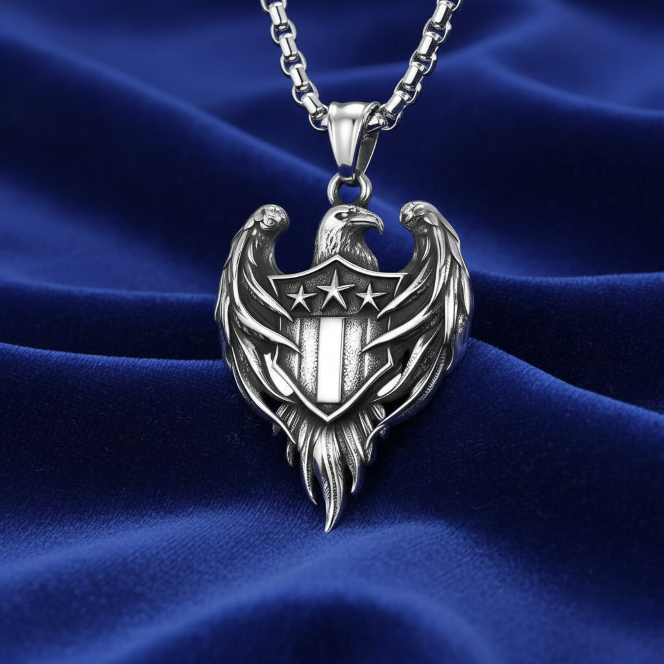 NP-91 Necklace | Pendant - Alloy | Chain - Stainless Steel | Size-24inch