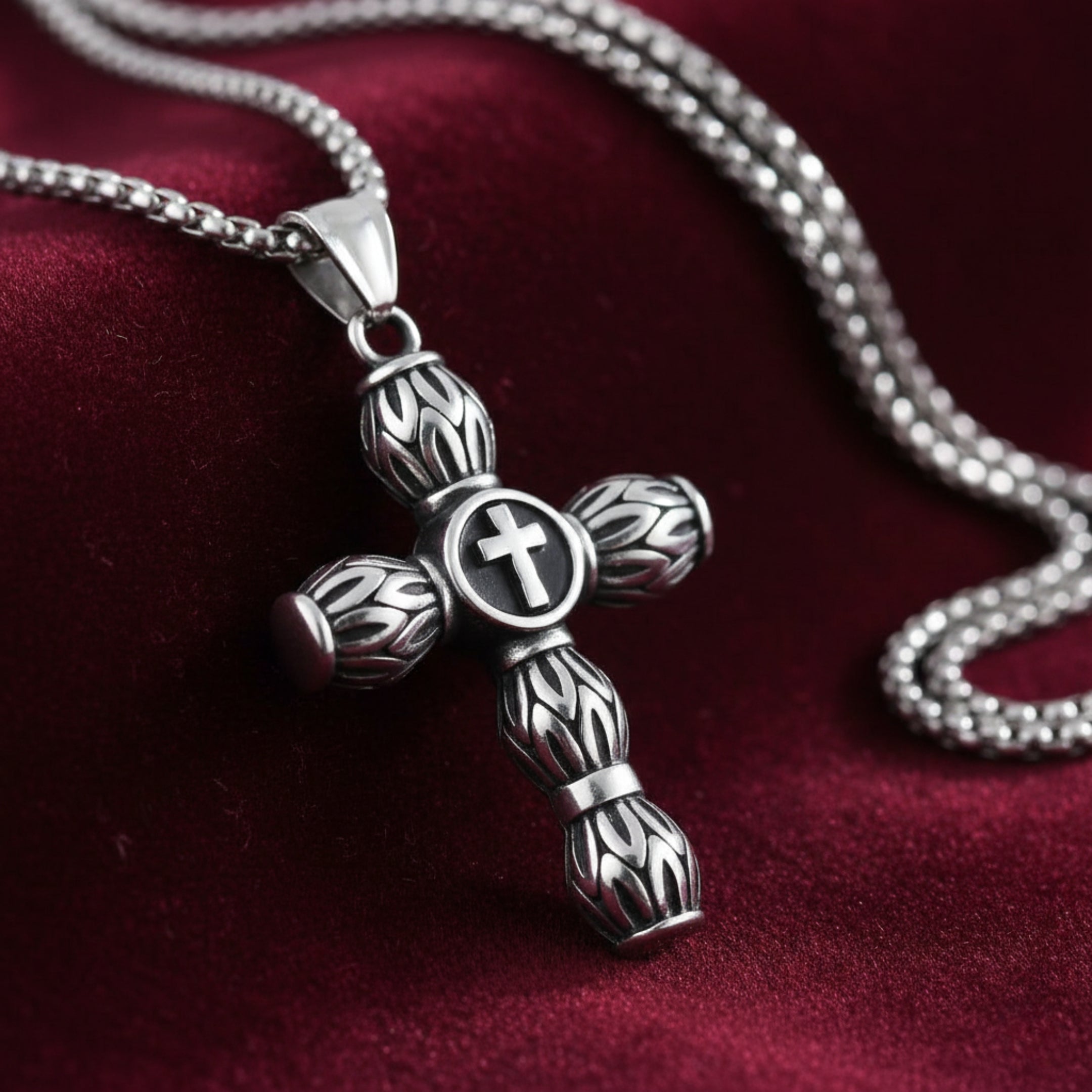 N-27 Necklace | Pendant - Alloy | Chain - Stainless Steel | Size-24inch