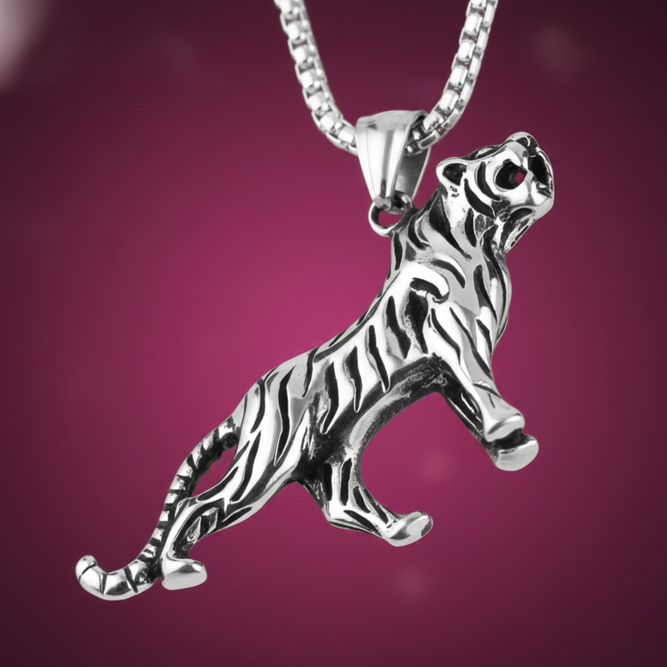 N-23 Necklace | Pendant - Alloy | Chain - Stainless Steel | Size-24inch