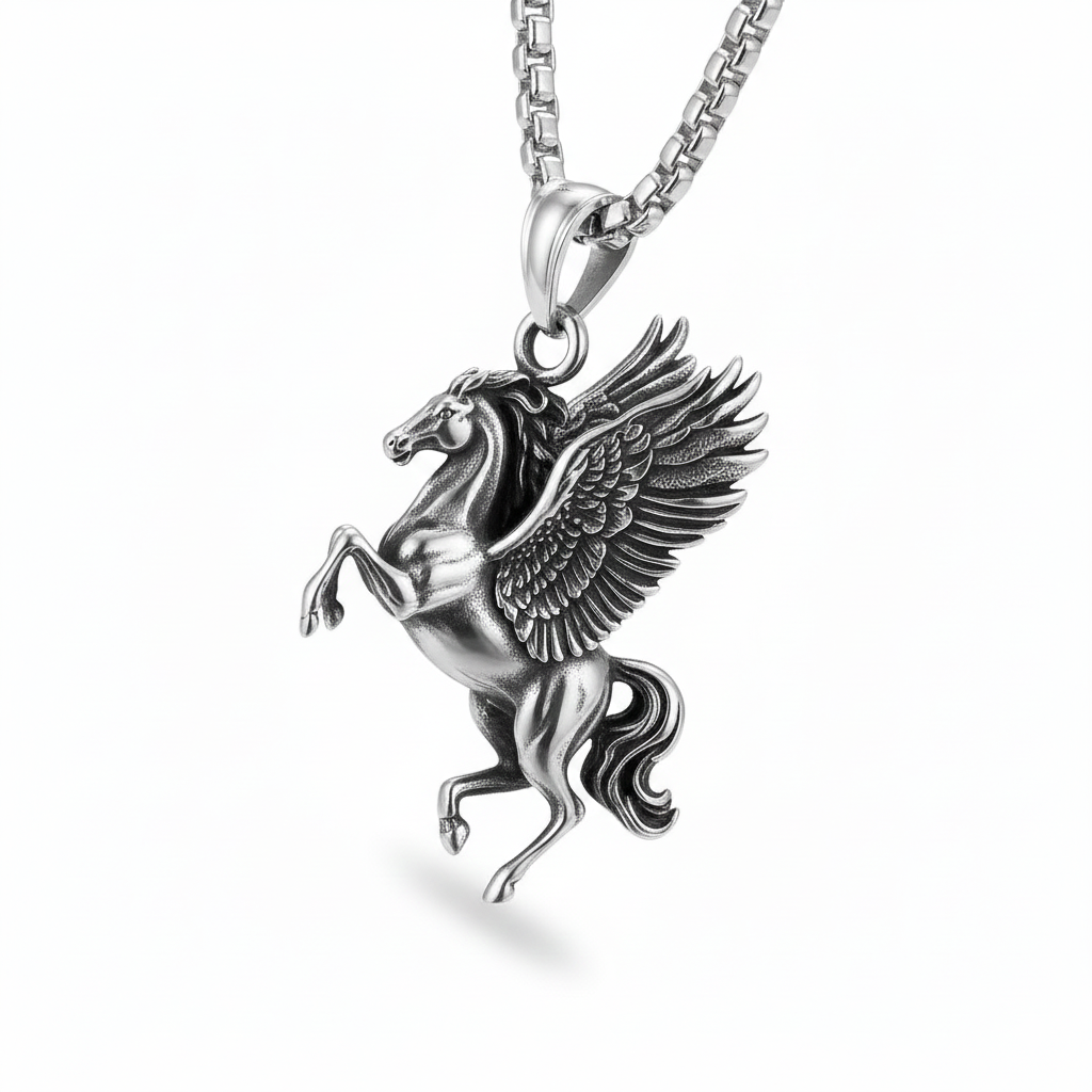 NP-82 Necklace | Pendant - Alloy | Chain - Stainless Steel | Size-24inch