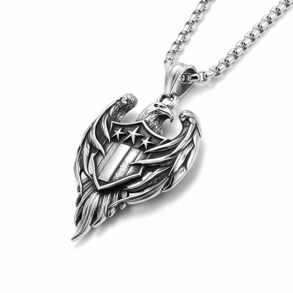 NP-91 Necklace | Pendant - Alloy | Chain - Stainless Steel | Size-24inch