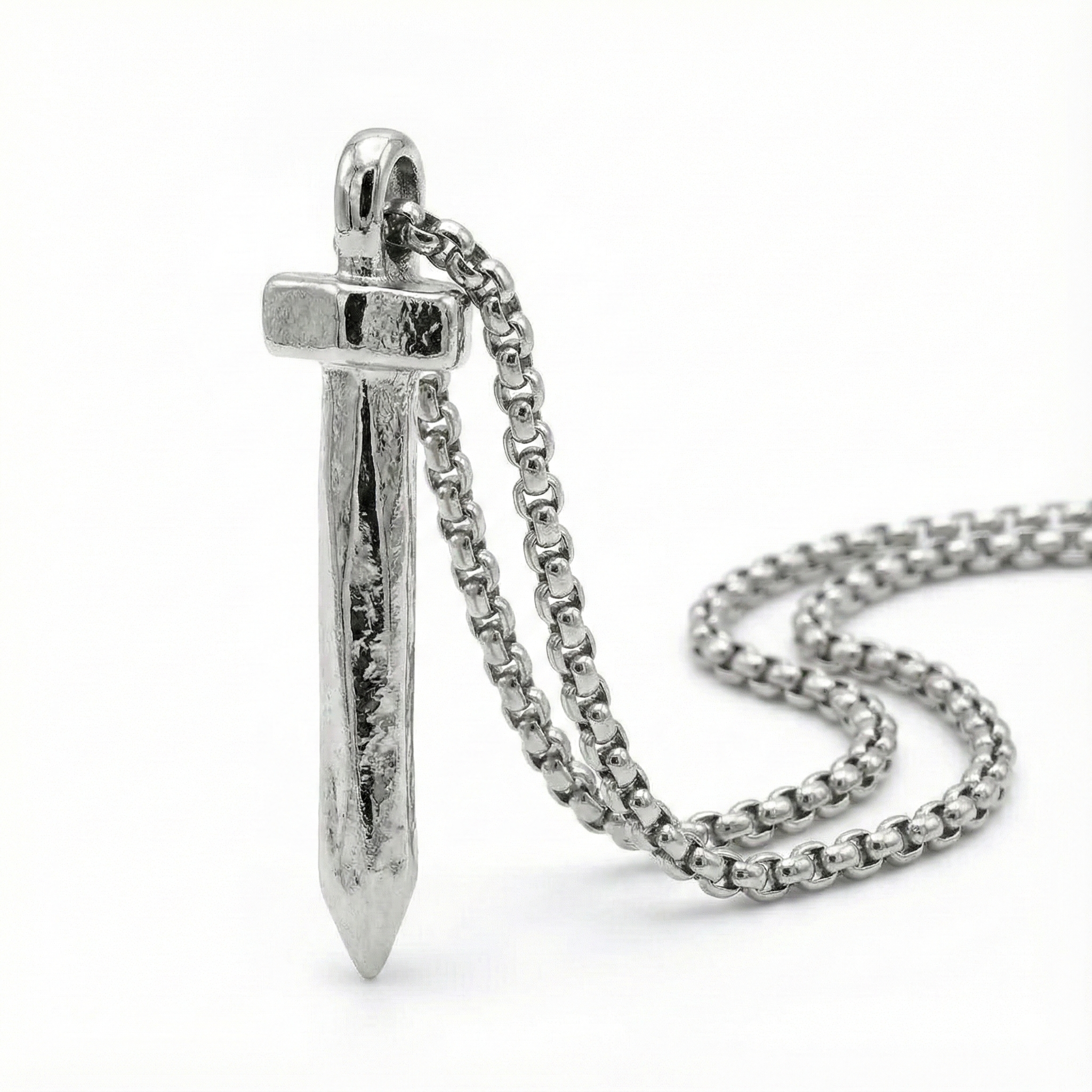 NP-96 Necklace | Pendant - Alloy | Chain - Stainless Steel | Size-24inch